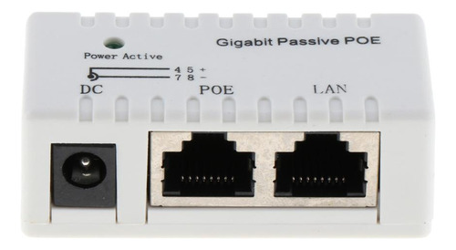 Gigabit Power Over Ethernet Divisor De Injetor Poe Passivo