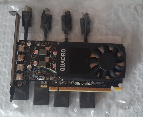 Tarjeta De Video Nvidia Quadro P1000 4gb Ddr5 (Usado)