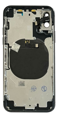 Carcasa Chasis Compatible Con Iphone X A1901 Gris