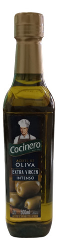 Aceite De Oliva Extra Virgen Intenso Cocinero 500 Ml X 12 Un