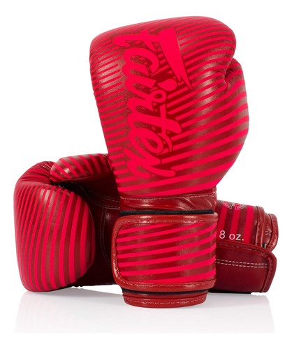 Guantes De Boxeo Fairtex 14 Oz Minimalism Art Red