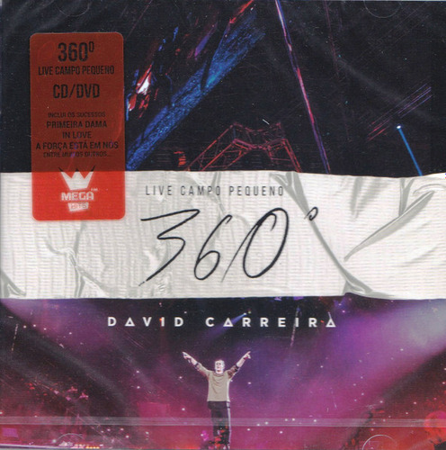 Cd Live Campo Pequeno 360º (david Carreira) Estándar