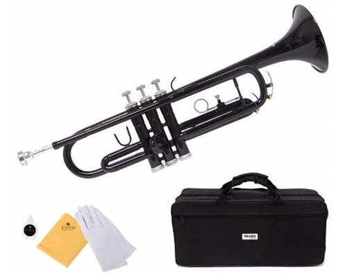 Trompeta Mendini En Cecilio Mtt-bk Color Negro