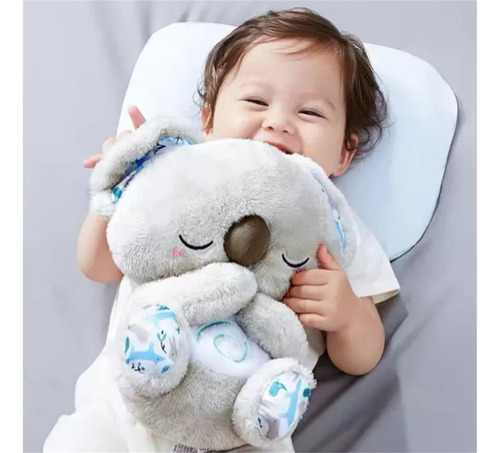 Aliviar La Ansiedad Por Dormir Con Una Muñeca Respiratoria Beige