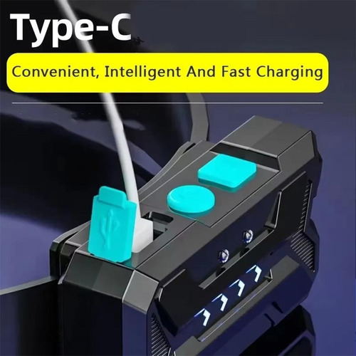 Faro Led Cob De Inducción Con Pantalla De Alimentación