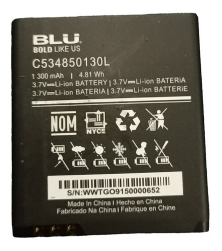 Bateria Pila Blu Dash Jr D190 D190u D192u