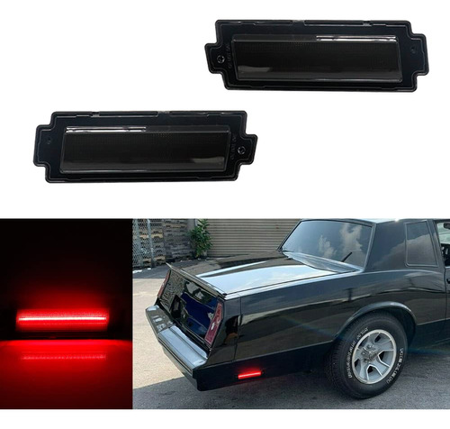 Tonsya Para Chevy Monte Carlo Ss Luz Marcador Lateral Rojo