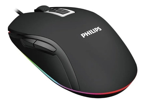 Mouse Gamer Philips G212 Color Negro
