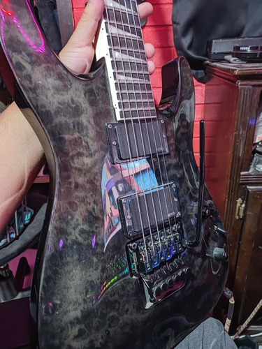 Guitarra Eléctrica Jackson Js32q Con Pastillas Emg 81-60