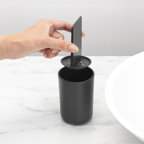 Vaso Para Cepillo De Dientes Brabantia Renew Gris Oscuro