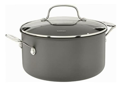 Cuisinart Classic Olla Antiadherente, Marmita, Negro, 5,67l Color Marmita