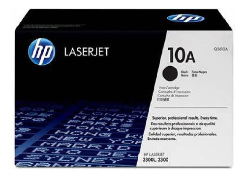 Tóner Hp Q2610a Color Negro