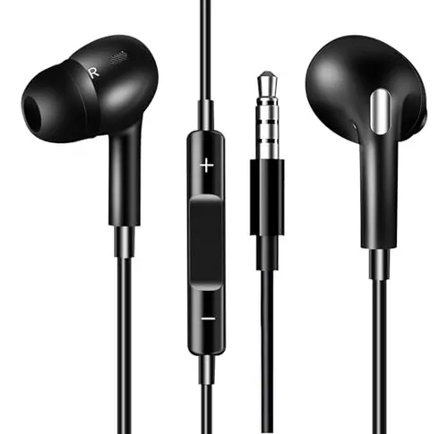 Auriculares Con Cable Y Micrófono, Potente Sonido Y Ligeros,