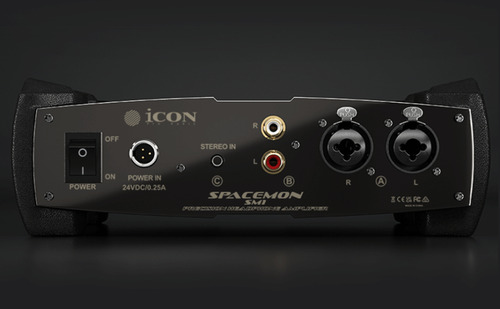 Icon Pro Audio Spacemon Amplificador De Audifonos Negro 15 W
