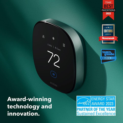 Ecobee Nuevo Termostato Inteligente Premium Con Sensor Intel