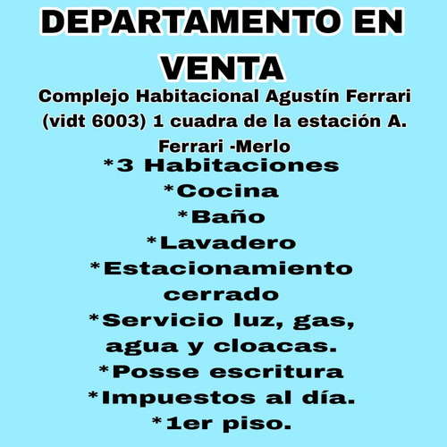 Venta Depto Dueño Directo 