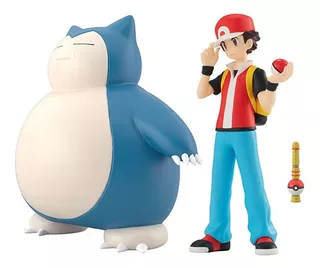 Pokemon Scale World Kanto Red(pokeflauta) Y Snorlax - Bandai