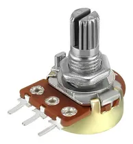 Comprar Potenciometro Mono Lineal Metalico 15mm Pote 50k