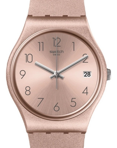 Reloj Swatch Pinkbaya Gp403 Suizo Mujer Correa Metalizada