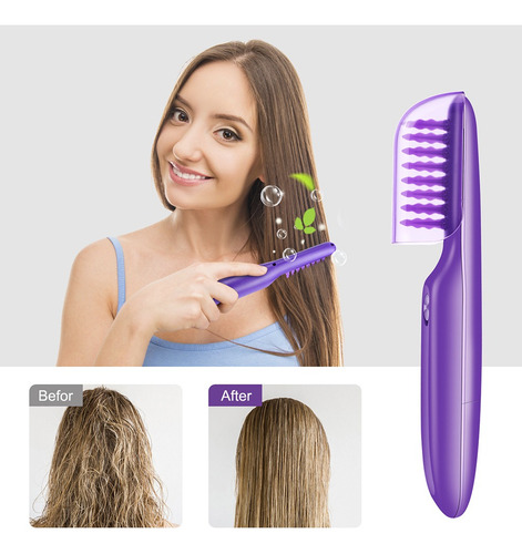 L2d Cepillo Para Desenredar, Para Rizador Grueso De Pelo