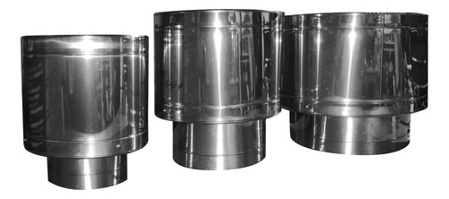 Kit Calefactor Bosca Amesti Ñuke Caños Acero Inoxidable