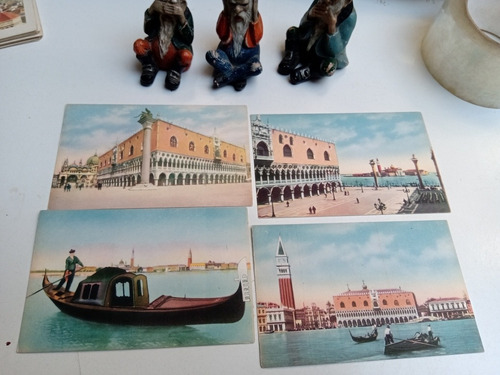 Postales Venezia Dibujos Lote 