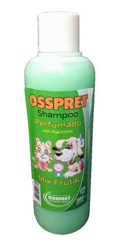 Shampoo Para Perros Belleza Mix Frutal Osspret X 1 Litro 