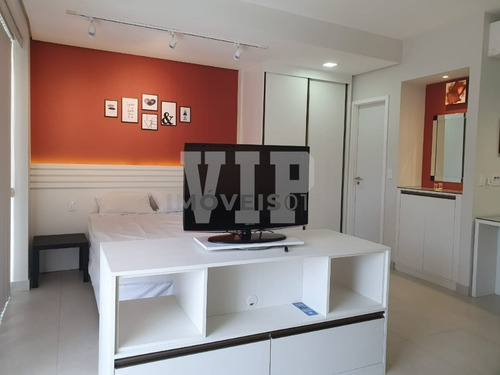 Imagem 6 de 11 de Apartamento Studio No Unlimited Ocean Front Em Santos - Ap00431 - 69179494