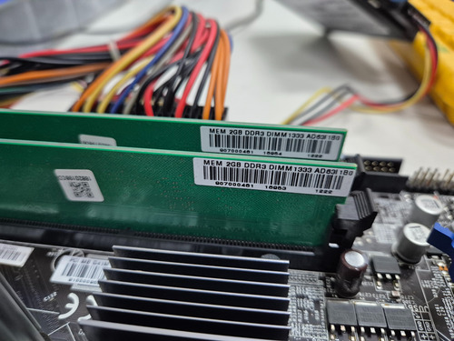 Lote Com 5 Kit Placa Mãe Processador E Memória (Usado)