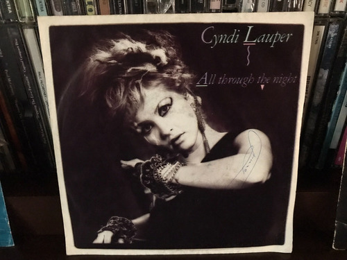 Cyndi Lauper - All Through The Night Lp 45 Rpm 1984 Holanda