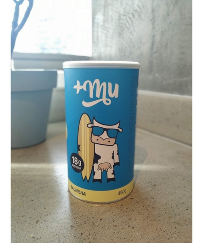 Imagem 6 de 7 de Whey Concentrado Proteína Massa Magra Baunilha 450g Mais Mu