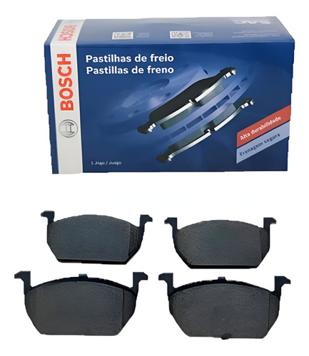 Pastilha Freio Dianteiro Polo 200 Tsi Virtus 200 Tsi Bosch
