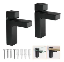 Comprar Soportes De Estante De Vidrio, 2 Soportes De Estante Fl...
