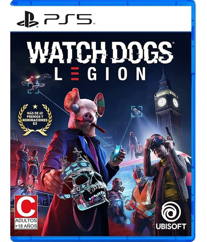 Watch Dogs Legion Playstation 5 Juego Fisico Standard Ps5