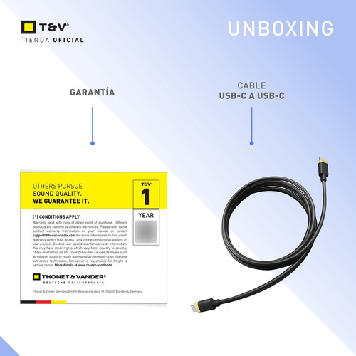 Cable Alta Calidad Y Transmision Usb C A Usb C 1.5 Metros