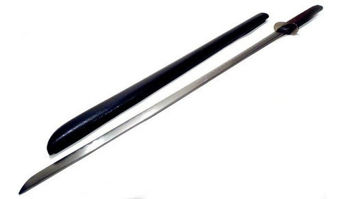 Imagem 2 de 9 de Espada Katana Ninja Turtle Leonardo Aço Real Reta