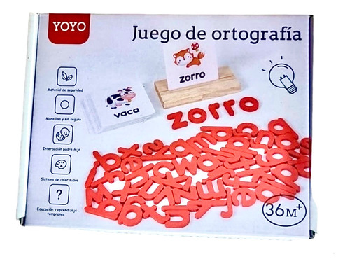 Juego Didáctico Infantil De Ortografía.