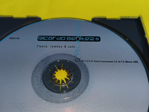 Cd Flauta,tumabo Y Cafe Ricardo Benitez *solo Disco*