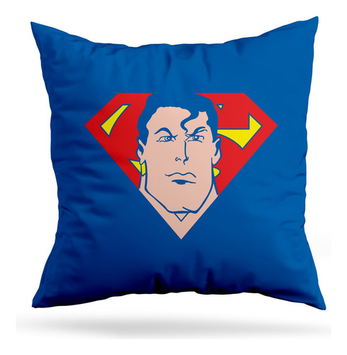 Cojin Deco Superman Face (d0147 Boleto.store)