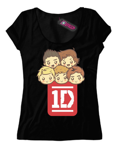 Remera Mujer One Direction 1d Rp288 Dtg Premium