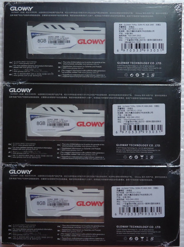 Imagem 7 de 7 de Memória Ram Ddr4 16gb (2x8gb) Gloway Gamer Pc4-21300 2666mhz