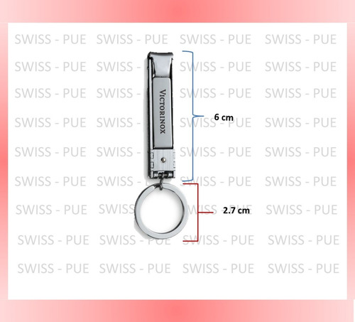 Imagen 4 de 4 de Corta Uñas Con Anilla Y Funda Victorinox (8.2055.c)