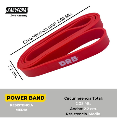 Kit Power Band X3u Asistencia Dominadas Super Bandas Entrena