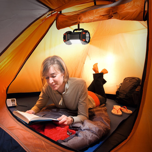 Linterna Led De Camping Recargable, Luces De Camping De 1500