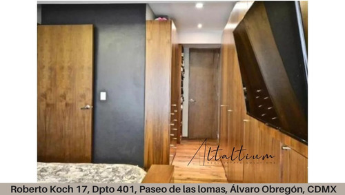 Departamento En Venta Roberto Koch 17, Depto 401, Paseo De Las Lomas, Álvaro Obregón, Cdmx. Vg5-za