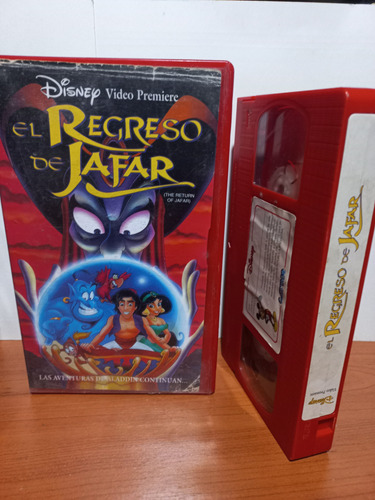 Vhs El Regreso De Jafar Disney (Usado)
