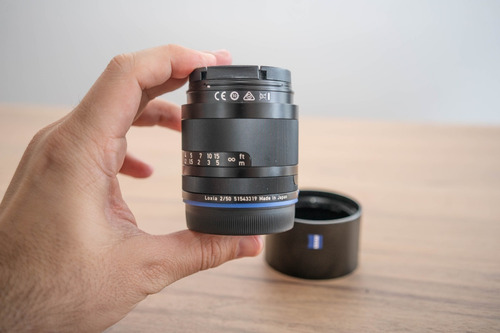 Lente Zeiss Loxia 50mm F2 Fe Sony E Mount