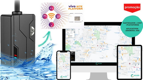 Imagem 3 de 7 de Rastreador Tk 311c Coban + Plataforma + Chip Vivo M2m