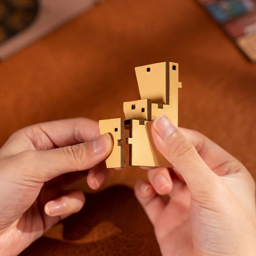 Rompecabezas De Madera 3d Rincón De Libros Robotime