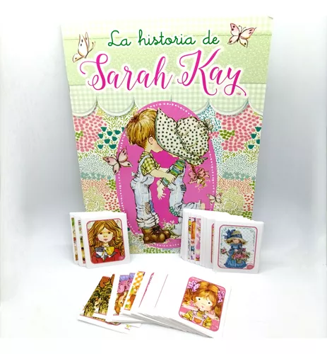 Álbum Sarah Kay con laminas para recortar y pegar